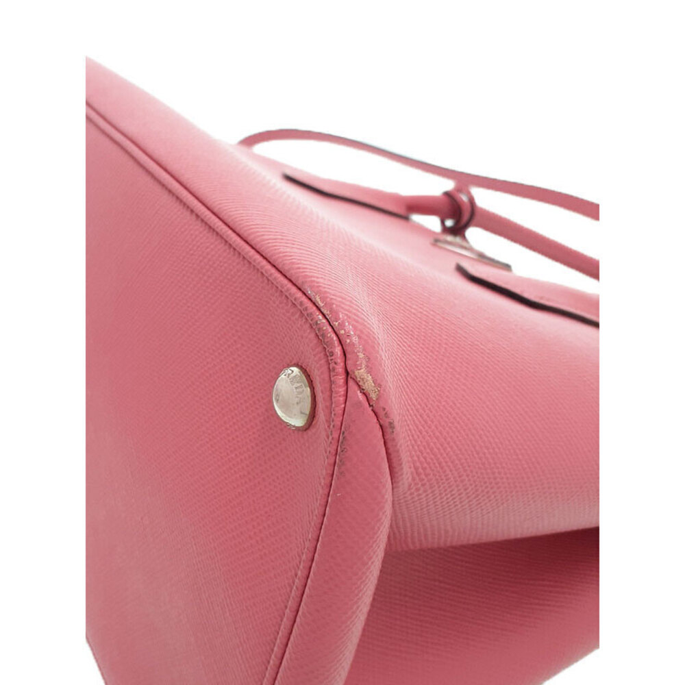 PRADA Saffiano Leather Handbag Bag - Picture 7 of 9